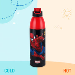 Uranus 3D Design Insulated Kids Water Bottle, 680ml Spiderman Water