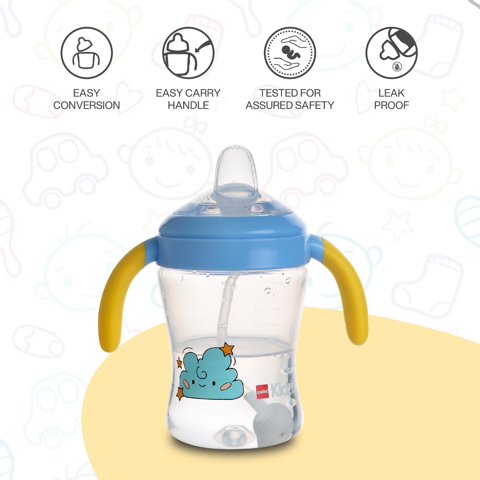 Sip Kido 210 Kidzbee Jr. Training Cup Baby Blue