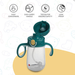 Sip Duo 380 Kidzbee Jr. Training Cup Teal Green