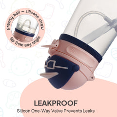 Sip Duo 380 Kidzbee Jr. Training Cup Blue-Pink