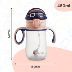 Sip Duo 380 Kidzbee Jr. Training Cup Blue-Pink