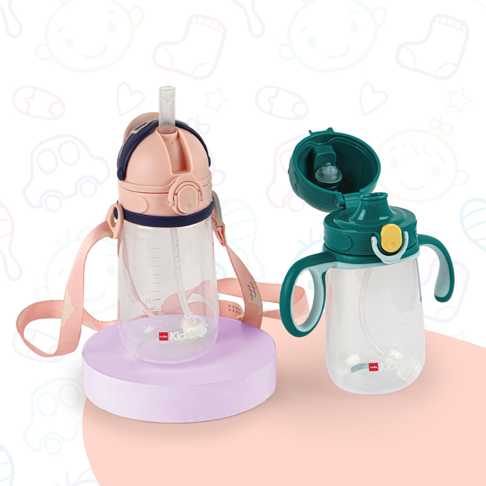 Sip Duo 380 Kidzbee Jr. Training Cup Blue-Pink