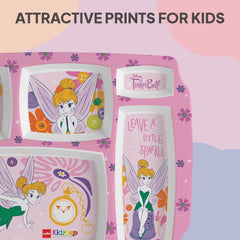 Pentameal Kids Plate, 1 Piece Tinker Bell