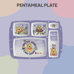 Pentameal Kids Plate, 1 Piece Winnie the Pooh