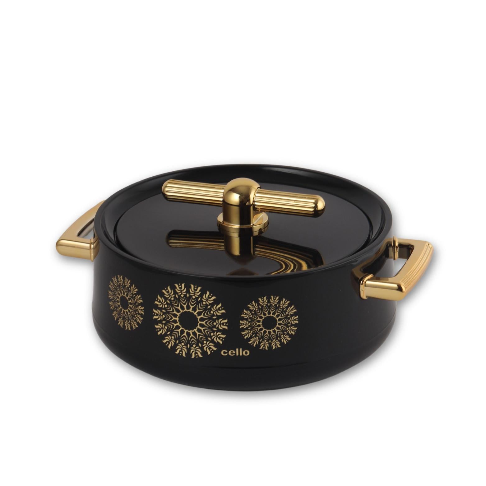 Jewel Insulated Casserole Black / 1 pc