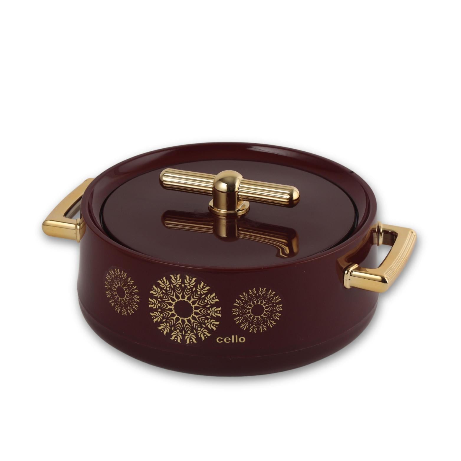 Jewel Insulated Casserole Burgandy / 1 pc