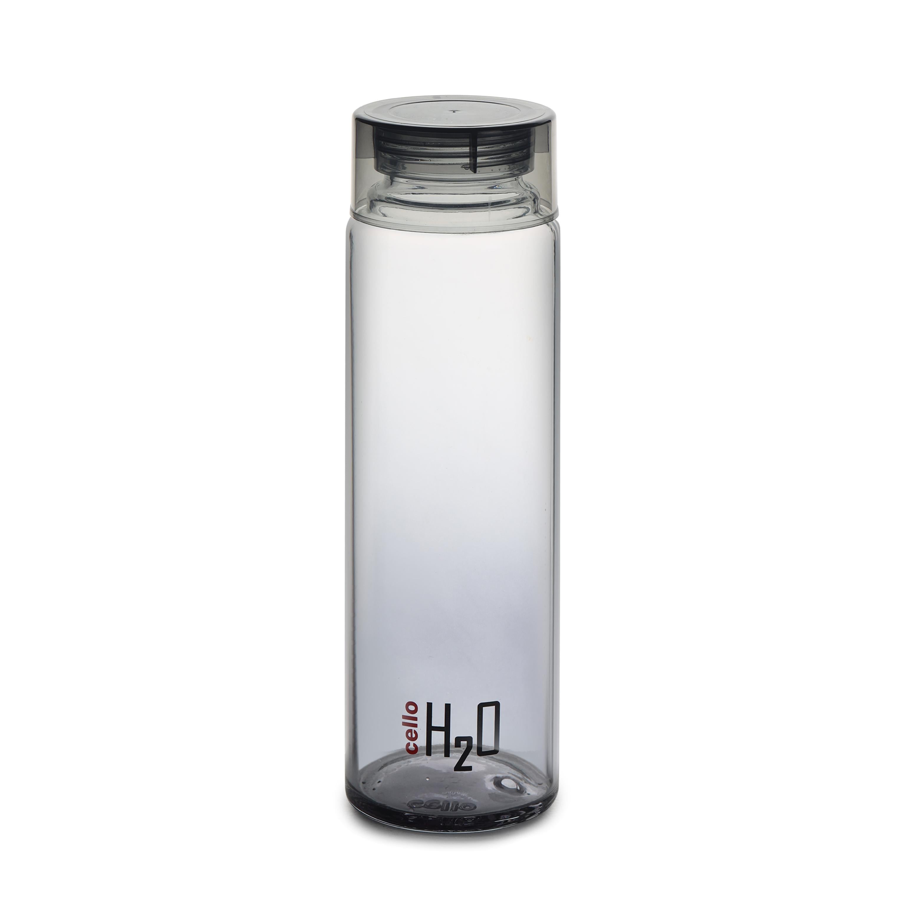 H2O Glass Colour Bottle, Set of 3, 930 mL Black / 3 Pieces