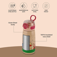 Flare Kids Flask, 450 ml Winnie Family