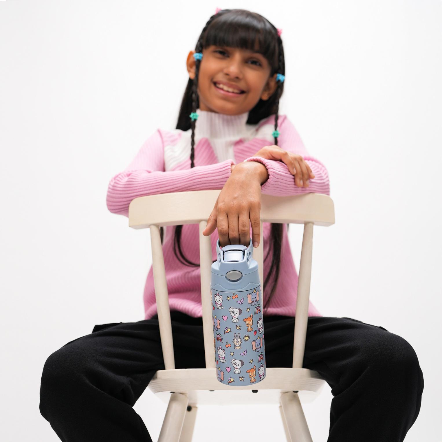 Pixel 400 Kids Flask, Classic Animals