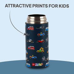 Pixel 400 Kids Flask, Cars