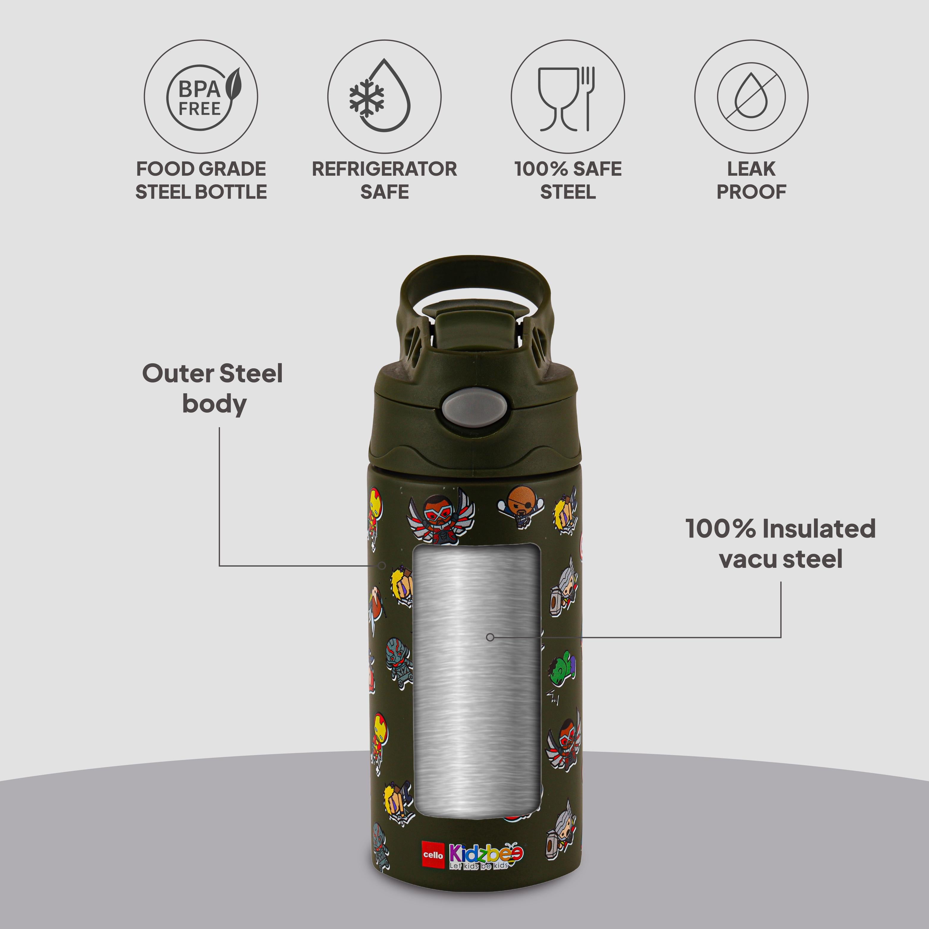 Pixel 400 Kids Flask, Super Heroes