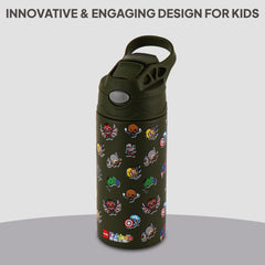 Pixel 400 Kids Flask, Super Heroes
