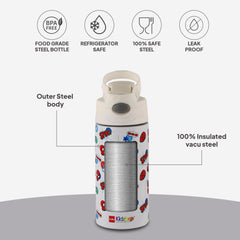 Pixel 400 Kids Flask, Spidey