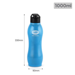 Zigma Exe Single Walled Stainless Steel Flask, 1000ml Blue / 1000 ml
