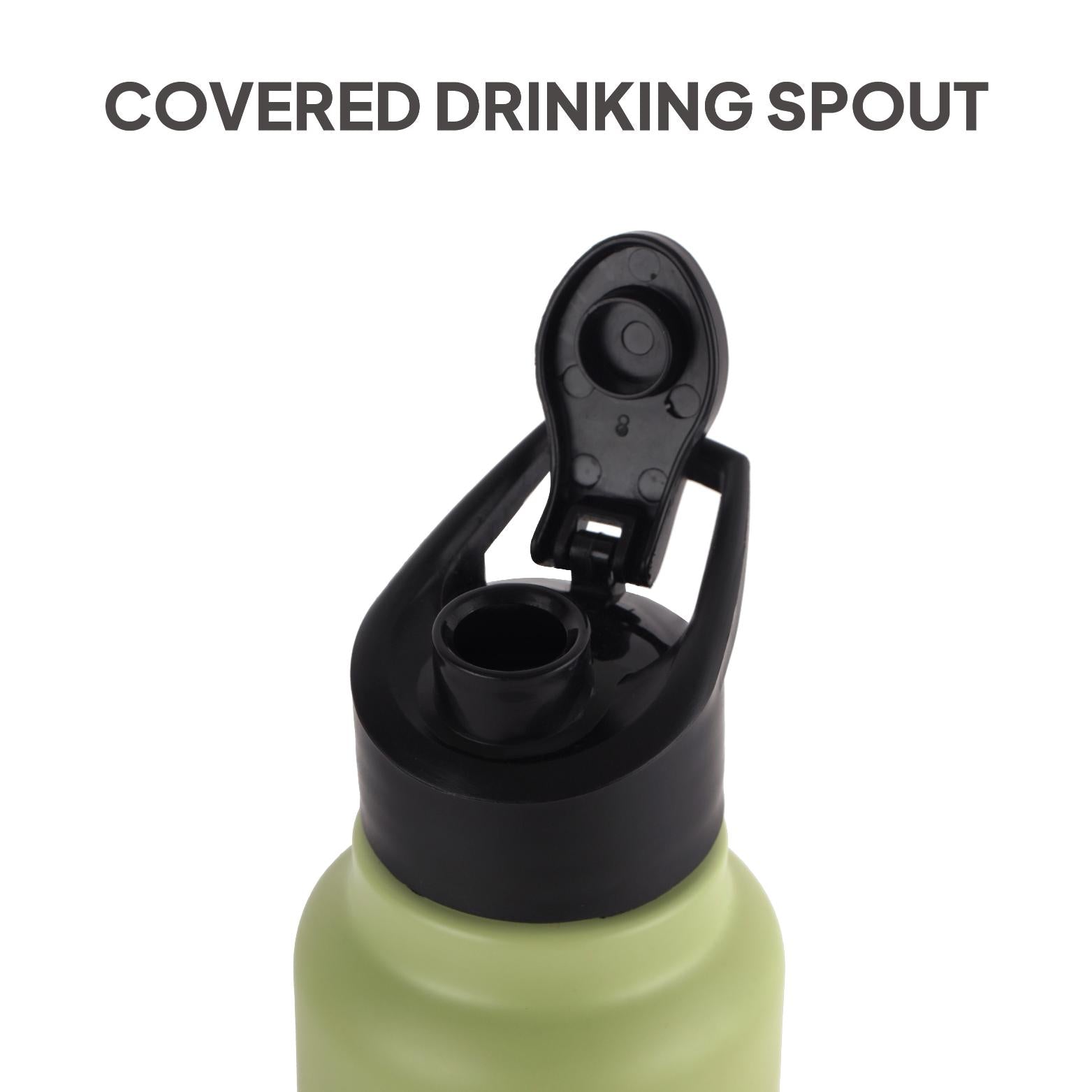 Solido Exe Single Walled Stainless Steel Bottle Green / 1000 ml