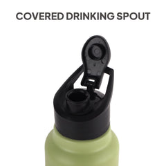 Solido Exe Single Walled Stainless Steel Bottle Green / 1000 ml