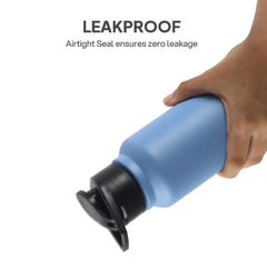 Solido Exe Single Walled Stainless Steel Bottle Blue / 800 ml