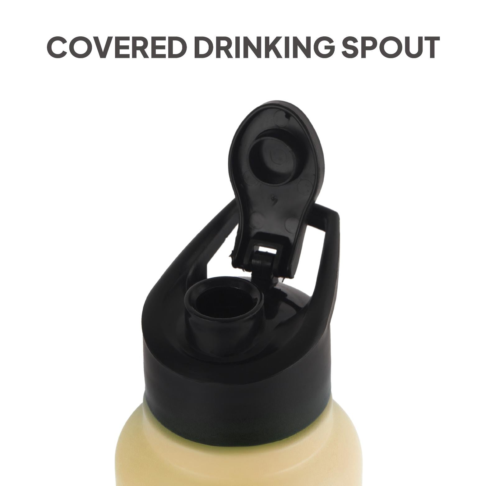 Solido Exe Single Walled Stainless Steel Bottle Yellow / 800 ml