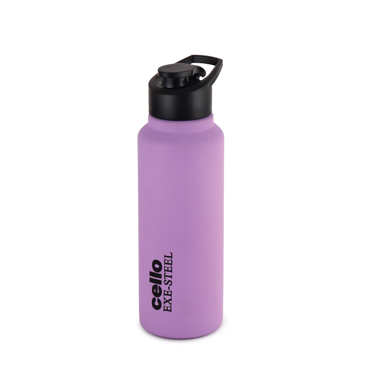 Solido Exe Single Walled Stainless Steel Bottle Purple / 800 ml