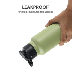 Solido Exe Single Walled Stainless Steel Bottle Green / 800 ml