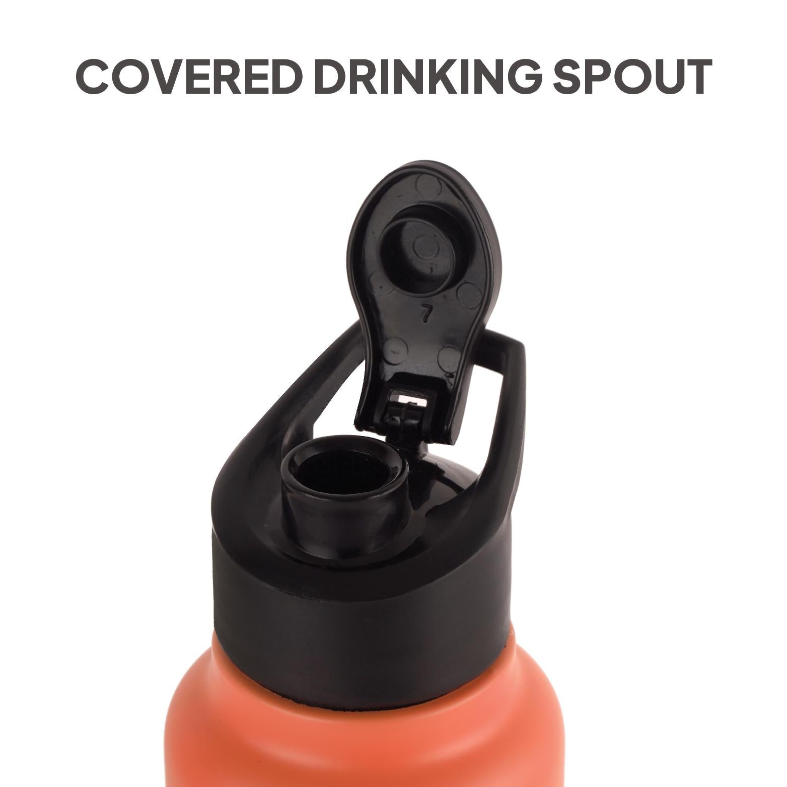 Solido Exe Single Walled Stainless Steel Bottle Orange / 800 ml