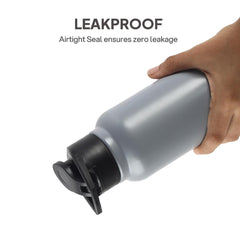 Solido Exe Single Walled Stainless Steel Bottle Grey / 800 ml