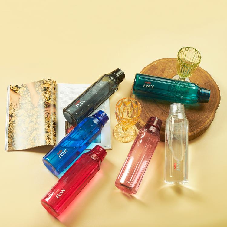 Evan PET Water Bottle Green / 1000 ml