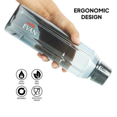 Evan PET Water Bottle Grey / 1000 ml