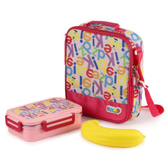 Mega Meal Kids Lunch Box Set Pink