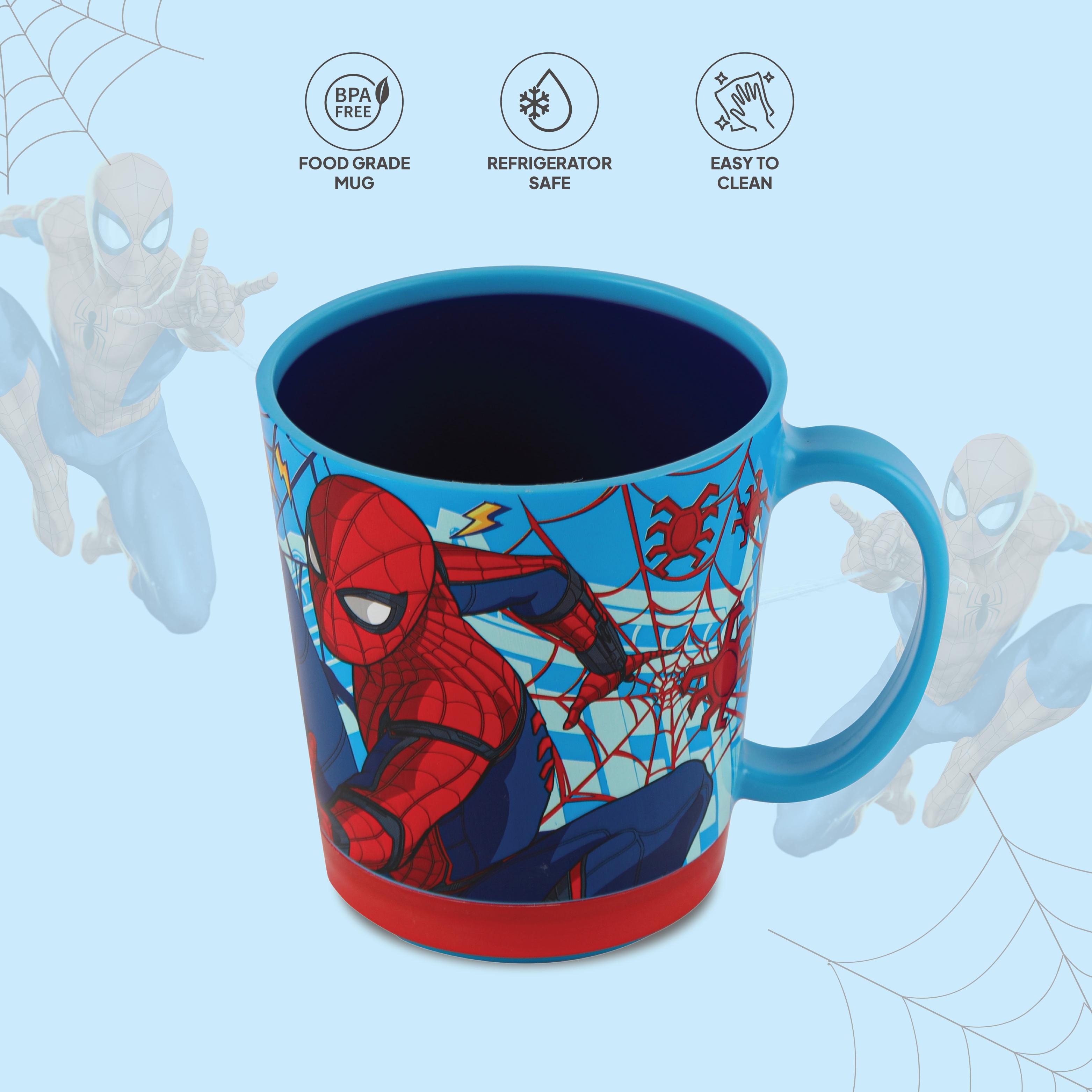 No Drop Kids Anti-Fall Mug, 400 ml Spiderman