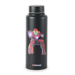 Vortex Kids Steel Water Bottle 3D Design, 720 ml Iron Man / 720 ml