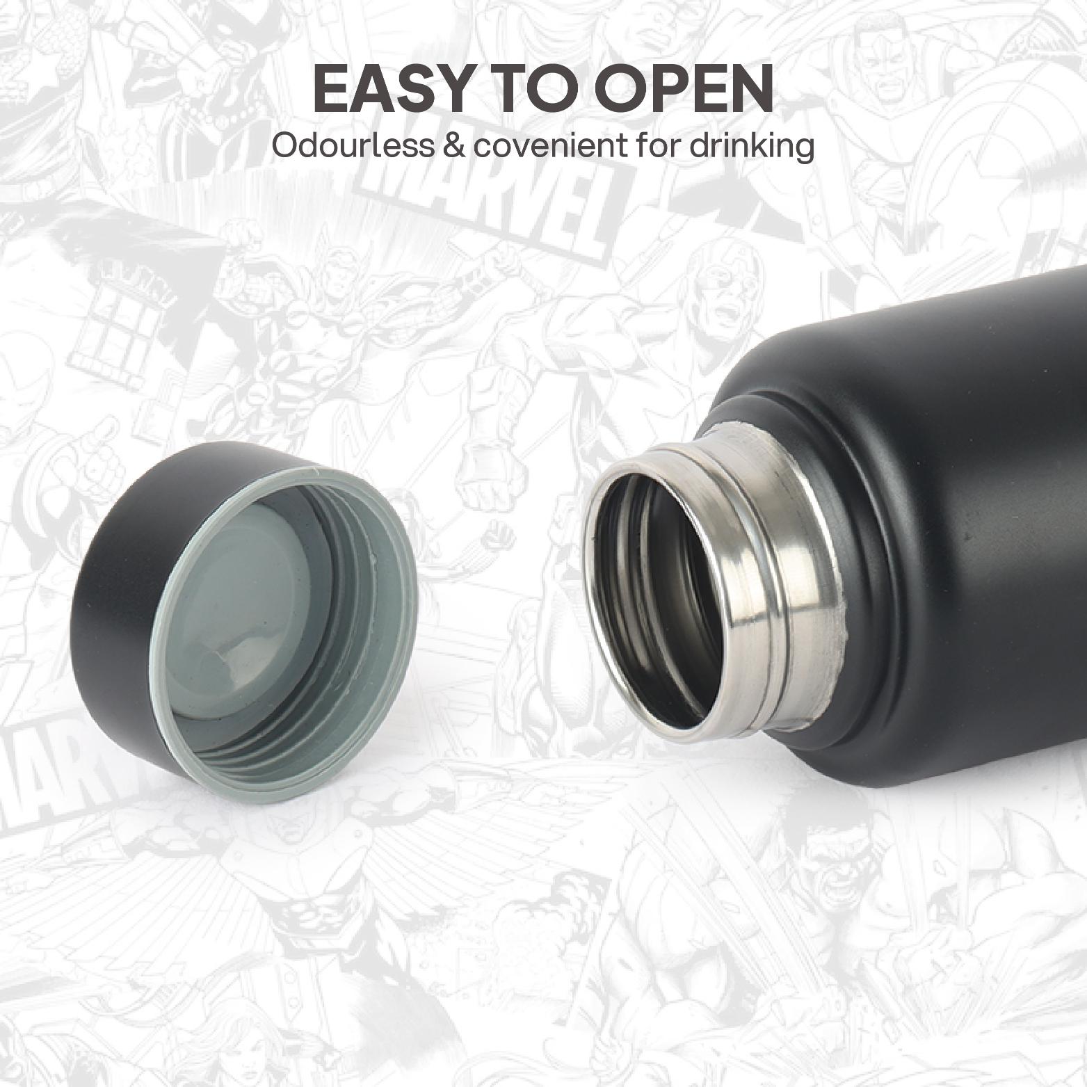 Vortex Kids Steel Water Bottle 3D Design, 720 ml Iron Man / 720 ml