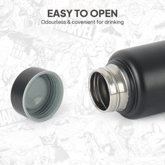 Vortex Kids Steel Water Bottle 3D Design, 720 ml Iron Man / 720 ml