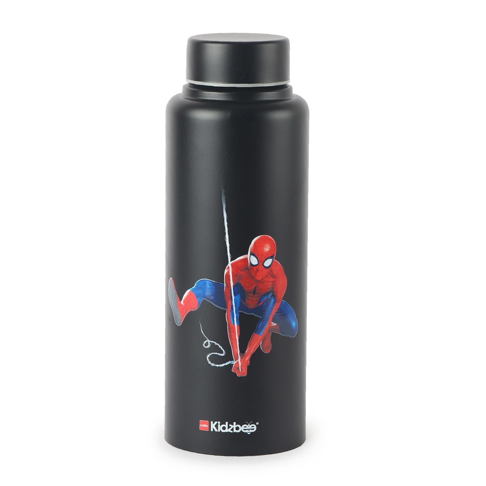 Vortex Kids Steel Water Bottle 3D Design, 720 ml Spiderman / 720 ml