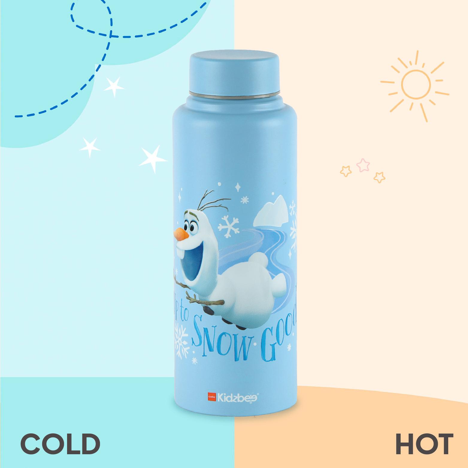 Vortex Kids Steel Water Bottle 3D Design, 720 ml Olaf / 720 ml