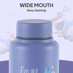 Vortex Kids Steel Water Bottle 3D Design, 720 ml Elsa / 720 ml