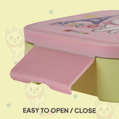 Cosmos Kids Bento Tiffin 3D Design, 650 ml Marie Cat / 650 ml