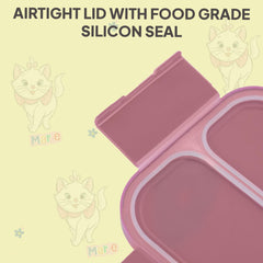 Cosmos Kids Bento Tiffin 3D Design, 650 ml Marie Cat / 650 ml