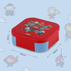 Cosmos Kids Bento Tiffin 3D Design, 650 ml Super Heroes / 650 ml
