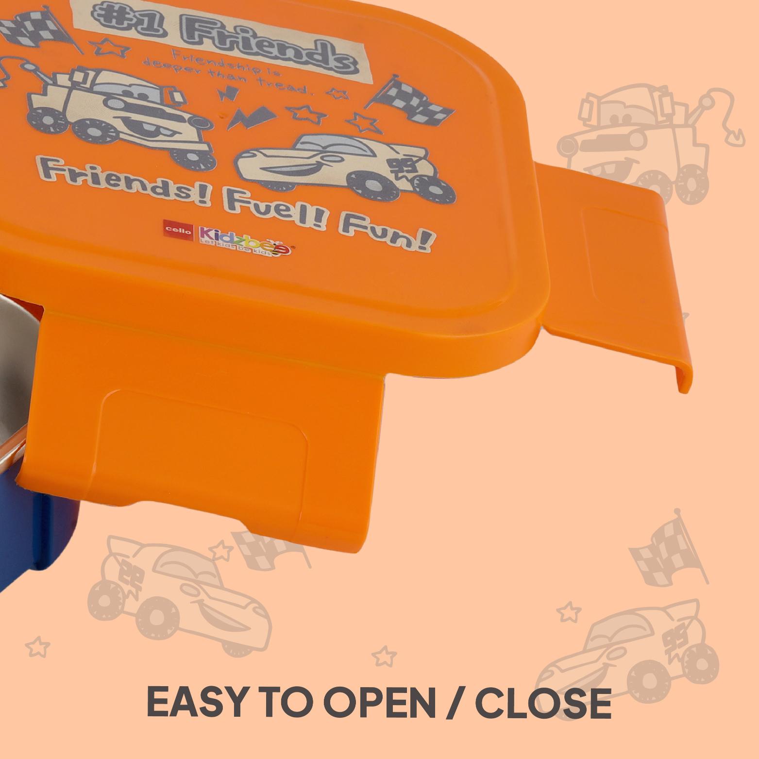 Cosmos Kids Bento Tiffin 3D Design, 650 ml Pixar Cars / 650 ml