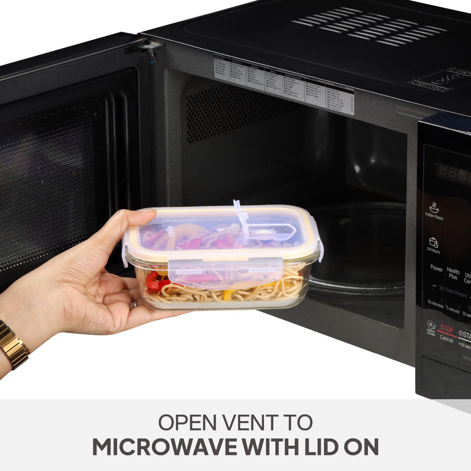 Fit & Fresh Royale Glass Container 2 Pcs / Rectangle