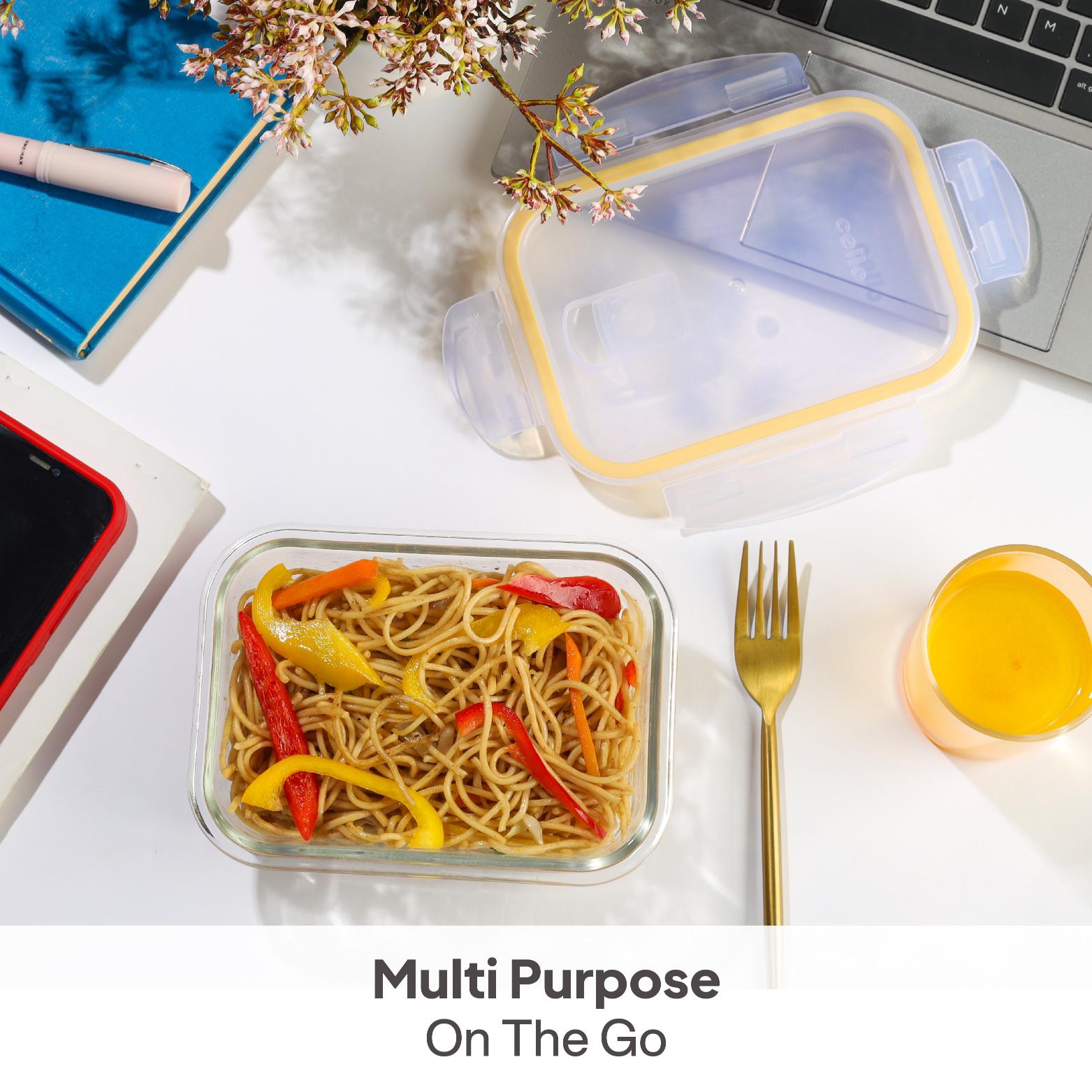 Fit & Fresh Royale Glass Container 2 Pcs / Rectangle