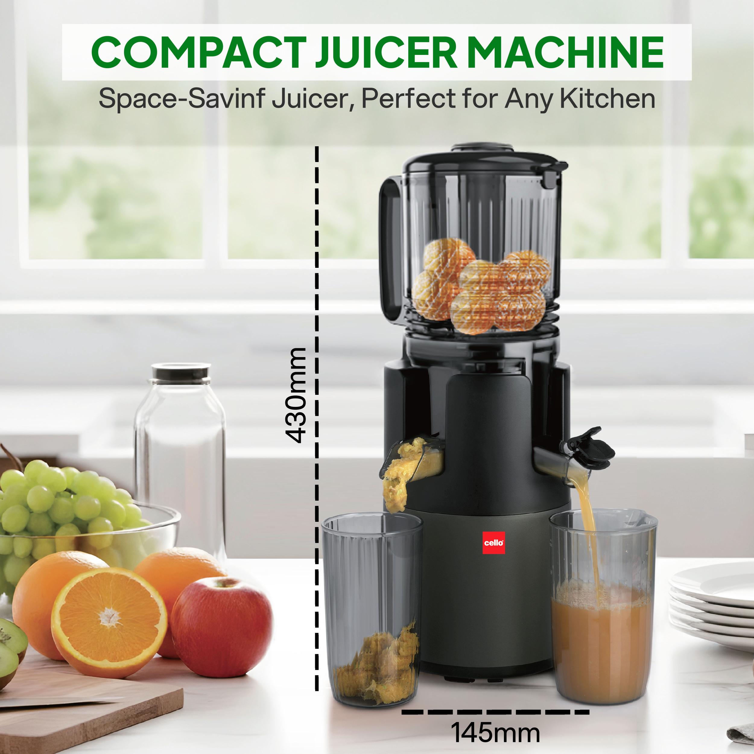 Slow Juice 300 Watts Cold Press Professional Juicer