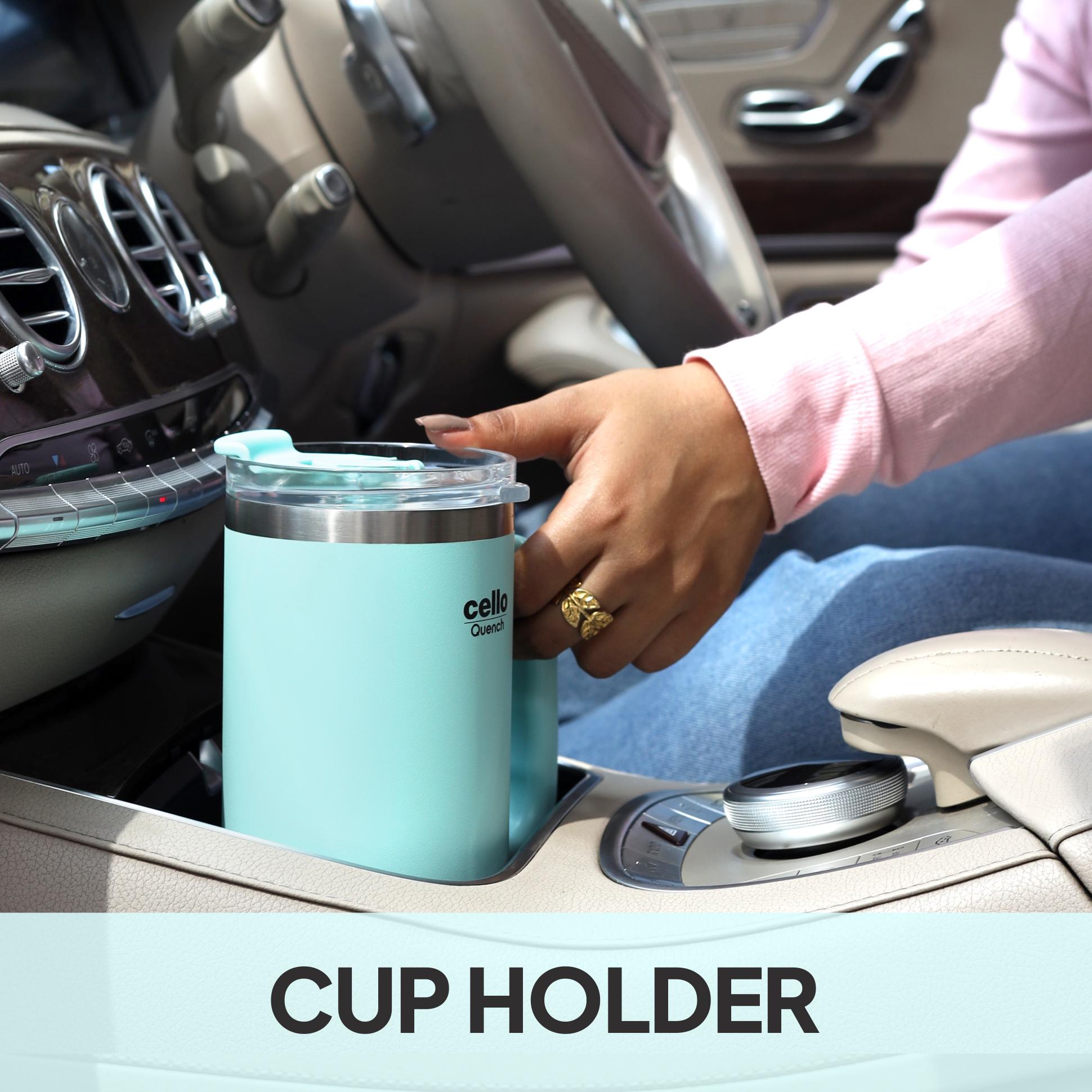 Quench Pro 900 Insulated Travel Tumbler with Handle, Lid & Straw Mint / 900ml