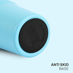 Quench Go Insulated Travel Tumbler with Lid and Straw Blue / 600ml