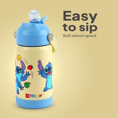 Gen Alpha Kids Flask Stitch Blue