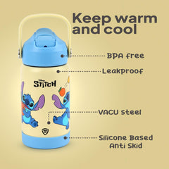 Gen Alpha Kids Flask Stitch Blue