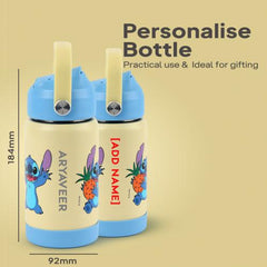 Gen Alpha Kids Flask Stitch Blue