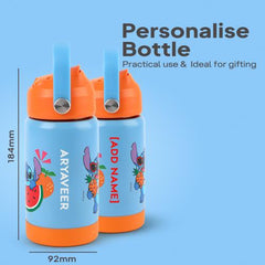 Gen Alpha Kids Flask Stitch Orange