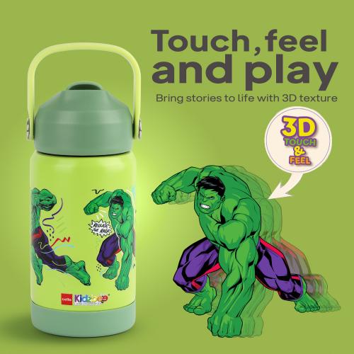 Gen Alpha Kids Flask Hulk